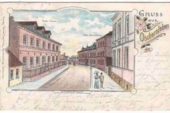 1890 - Alte Dorfstraße Blick zum Waisenhaus