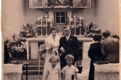 1954 - Hochzeit
